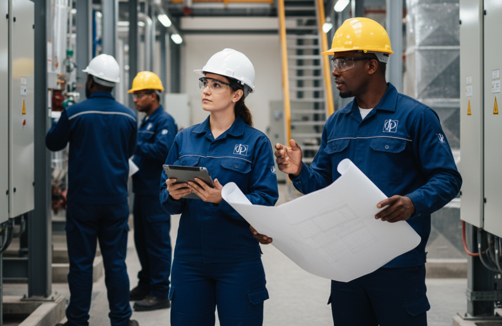 Acompanhamento de Obra e Adequações Técnicas JP Projetos e Soluções Térmicas